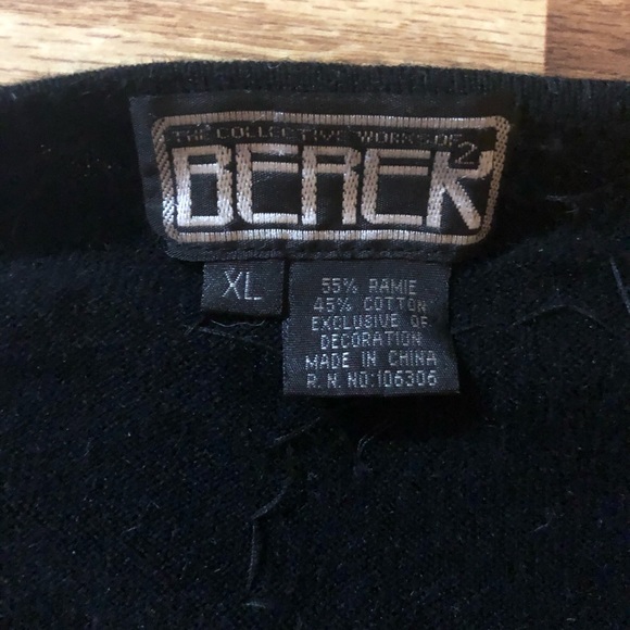 SOLD! Berek Vintage Beaded Sequin Cardigan Sz L/XL - Picture 4 of 11